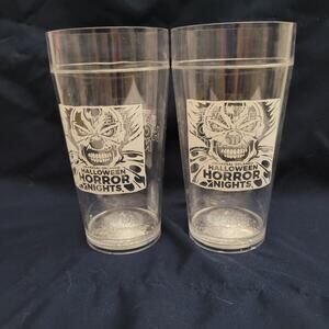 Halloween Horror Nights 2019 Souvenir Plastic Glasses